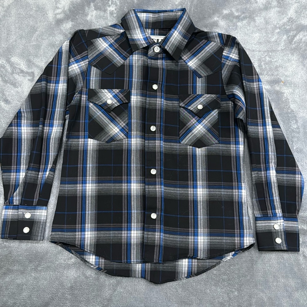 Boys Ely Cattleman Western Top